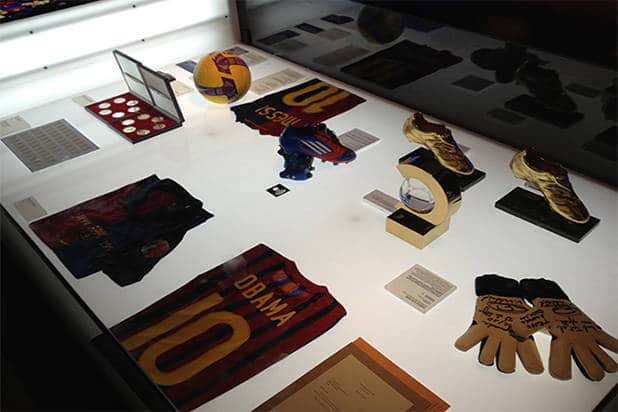 Gallery museum FC Barcelona