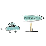 car barcelona post