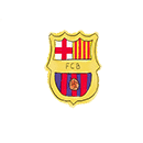 drawing badge barça 