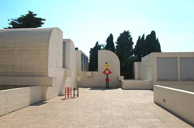 Miró Foundation terrace