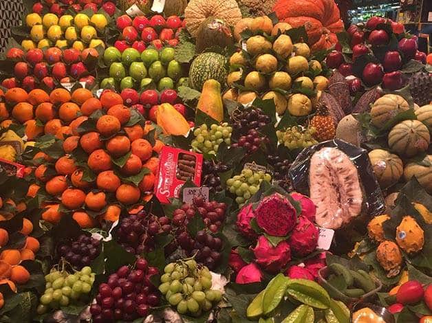 fruit Boquería Ramblas