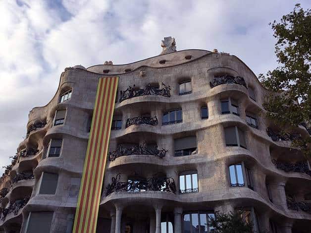Pedrera 11 september Diada