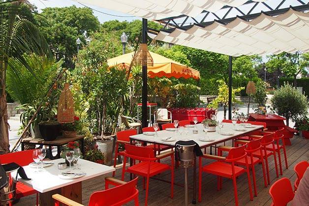 Martinez restaurant terrace