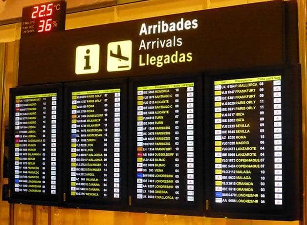 business trips airport Barcelona