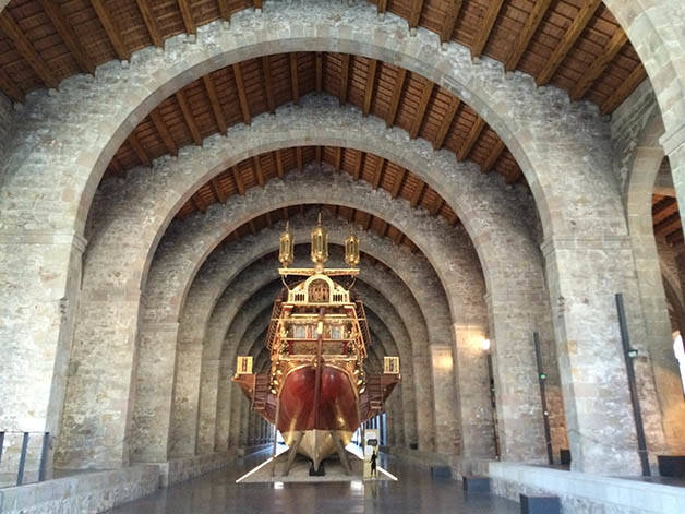 Barcelona maritime museum: a look at life on the sea