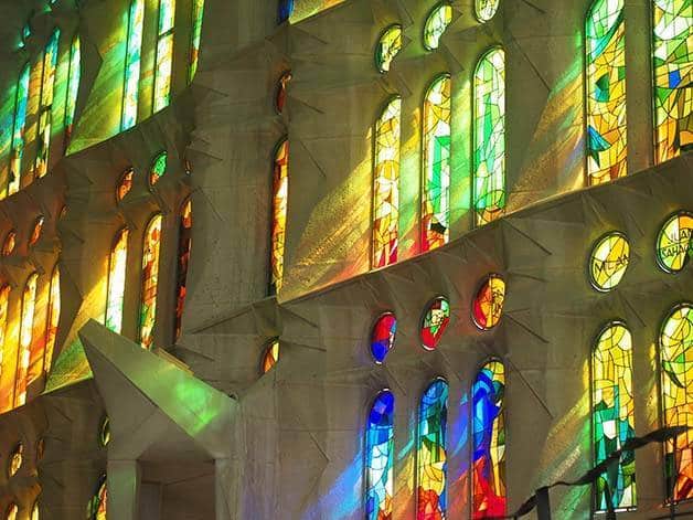 the Sagrada Familia