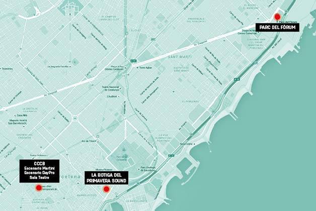 Primavera a la Ciutat Barcelona concerts