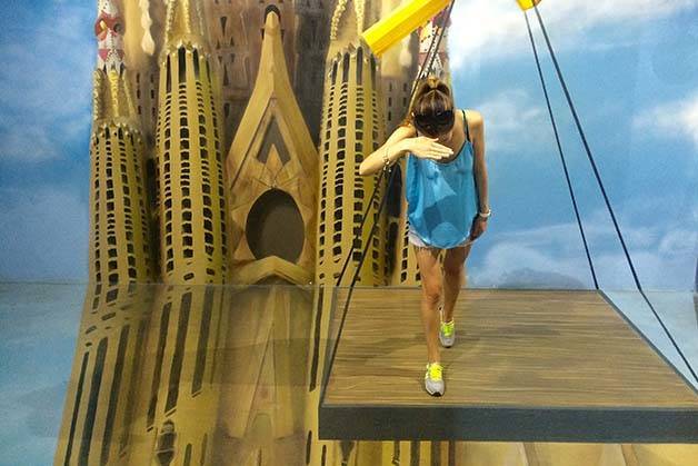 Barcelona’s Museum of Illusions: photo opportunities with optical effects