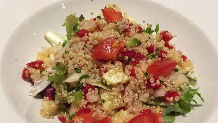 vegan food, Trencadís cous cous salad