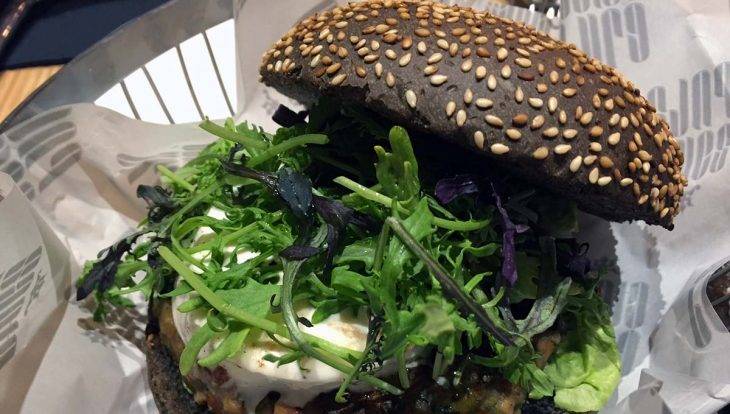 Santa Burg burger