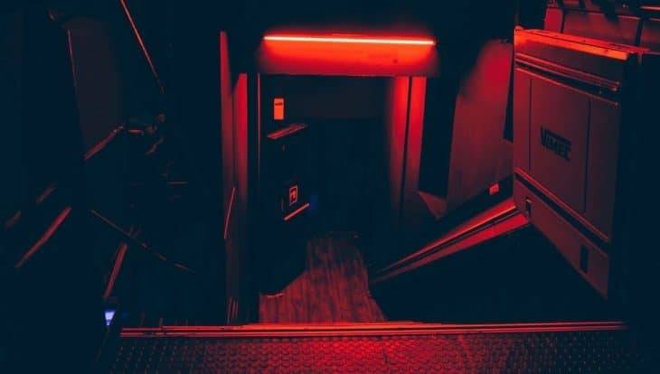 Entry to The Red58 electro club