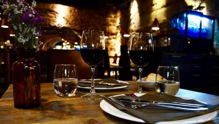 Arcano romantic restaurant