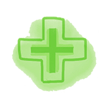 green cross drawing